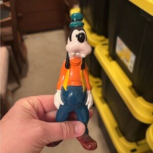 Disney Goofy Figurine - Orange and Blue